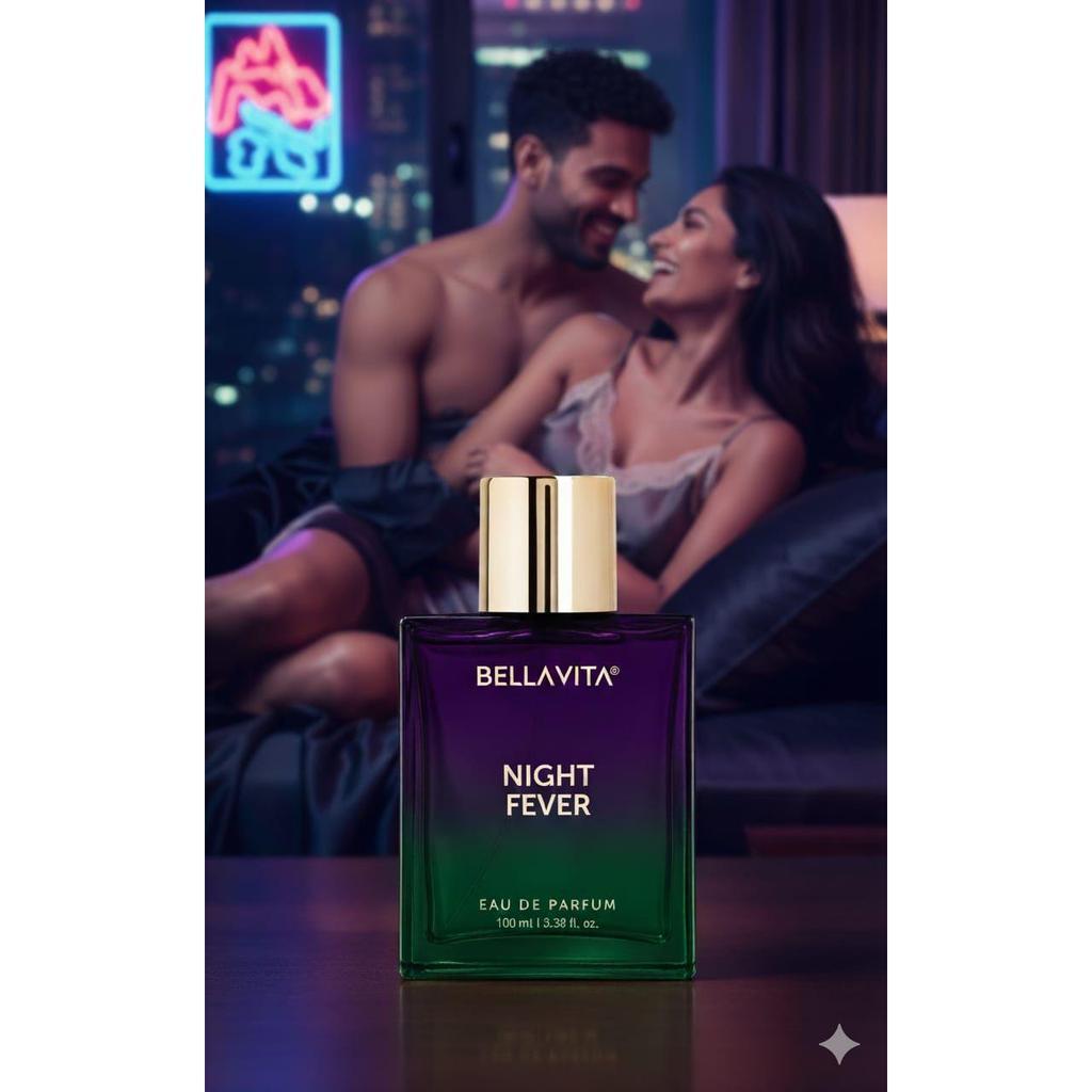 BELLAVITA Night Fever | Long Lasting Eau De Parfum 100ml Perfume for Man and Woman