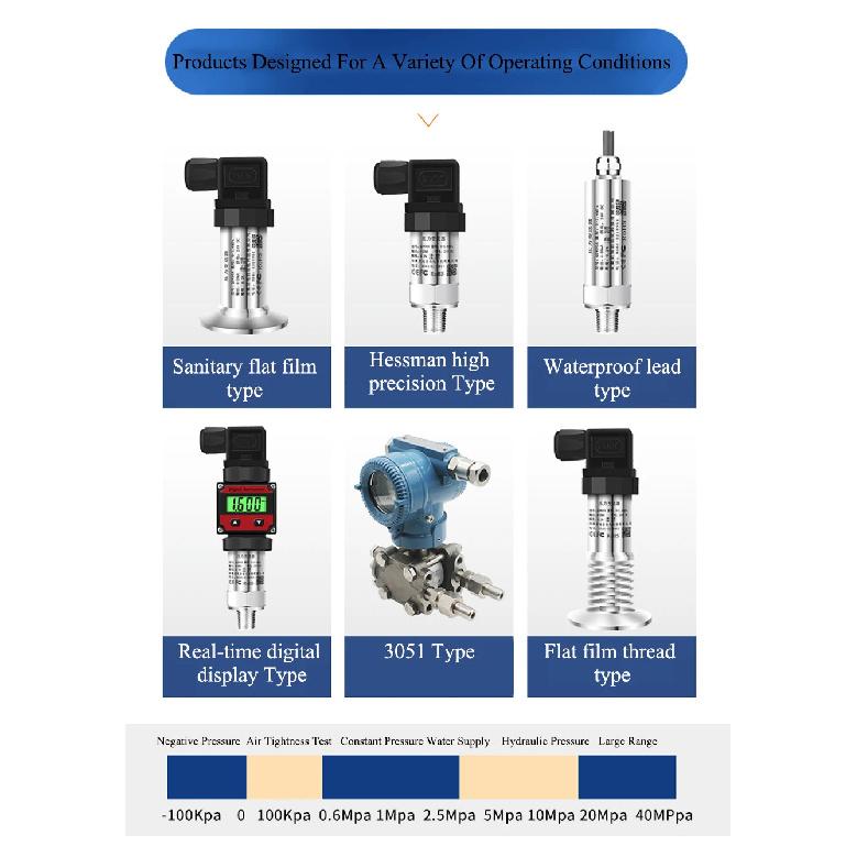 Digital Hydraulic Pressure Gauge 400BAR 600Bar Pressure Measuring Instrument Tester Meter G1-4 M20-1.5 NPT1-4 Digital Manometer