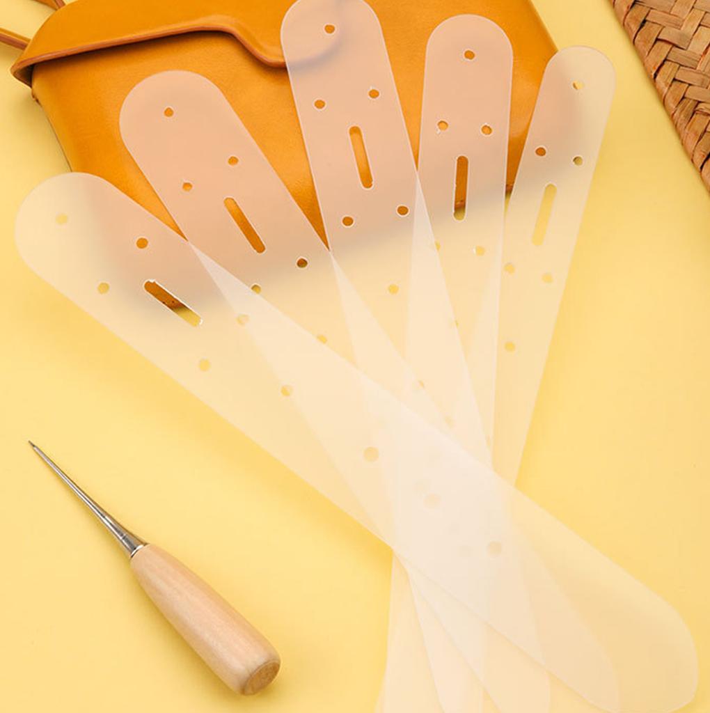 Clear Acrylics Belt Hole Punching Templates Leather Belt Hole Positioning Templates Size 25mm 30mm 35mm 38mm 40mm Option