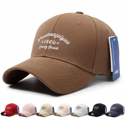 New Embroidered Letter Baseball Cap Men and Women Outdoor Leisure Sunscreen Sunshade Fashion Versatile Travel