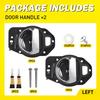 2X Left Driver Side Ide Interior Door Handle For 2006 07-2011 Chevrolet HHR K