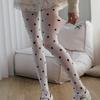 Spring New Ins Velvet Polka Dot Stockings Fashionable Korean Spicy Girl Pantyhose Retro Outdoor Shopping Skirt Base Stockings