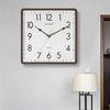 Silent Wall Clocks Square Minimalist Stylish Modern Wall Clock Elegant Art Aesthetic Watch Home Living Room Decoration Ornaments