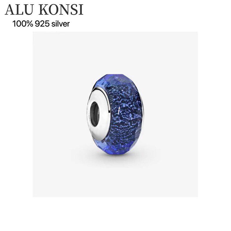 Real 100 For Women %Sterling Tone Pan Bracelets Star Series Snake Chain Charm Bangle Fit Original Charms Diy JewelryTrendy Wrist Bracelet