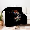 DC Comics Superheroes iPhone Wallpaper HDBlanket Flannel Throw Blanket for Sofa, Bed, Travel, Camping, Office, Couch, Chair