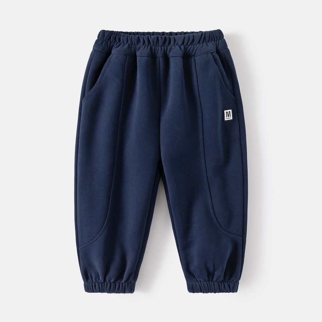 Boys Jogger Pants Spring Autumn Sweatpants Streetwear Casual Sports Pants Elastic Waist Long Trousers for Kids and Toddler Boys