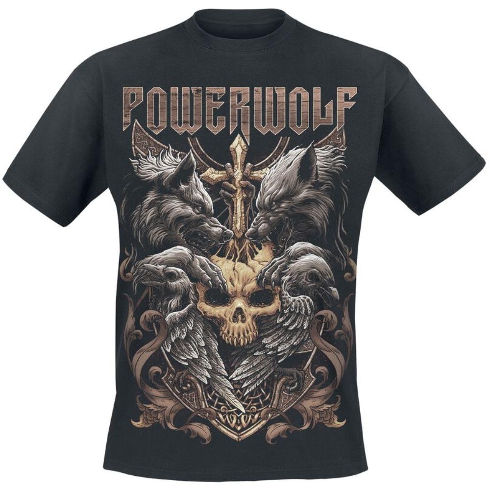 

Hot Sale Sinners of The Seven Seas Powerwolf Album Poster Graphic Print T-Shirt Men Women Loose Oversized Top Streetwear Fashion Summer New Tee 4XL