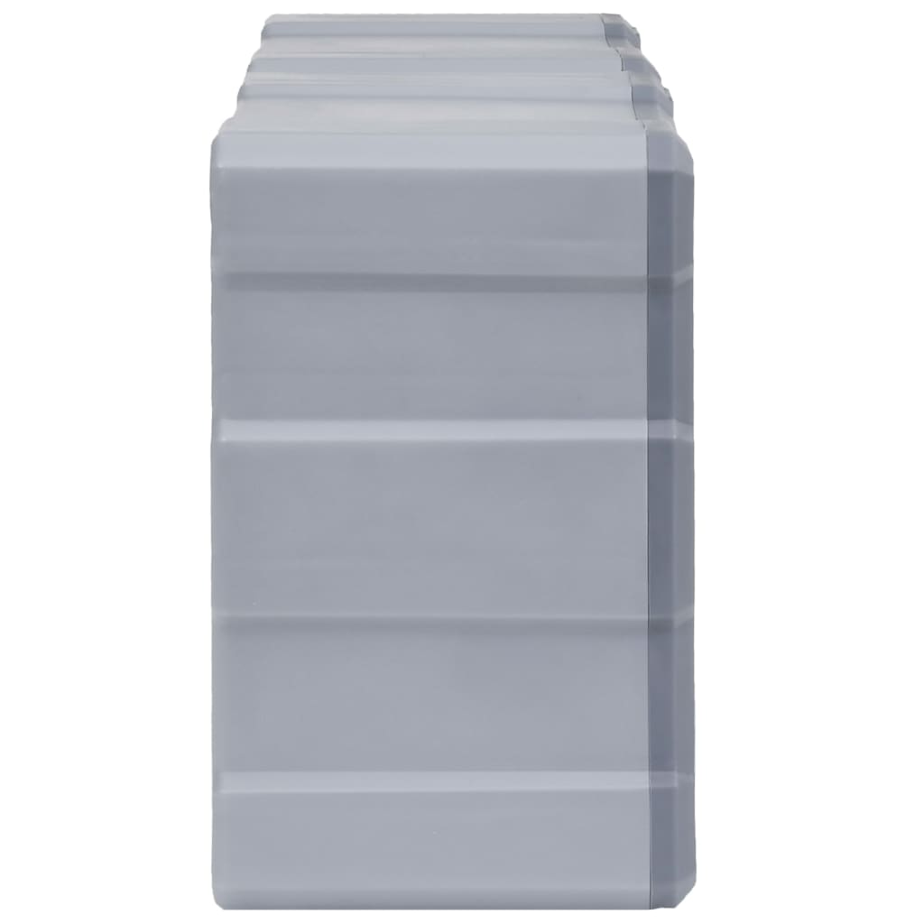Vidaxl Organizer mit 12 Schubladen, 2 Stück, 26,5 x 16 x 26 cm
