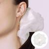 Organza Hair Scrunchie White RA24B05L