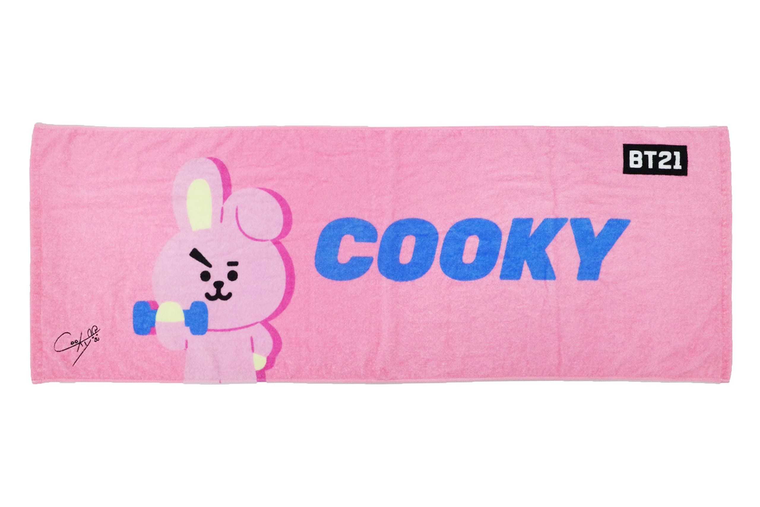 

Спортивное полотенце Marushin BT21 Официальный товар 5785005900 Cheer_COOKY 40×110 см