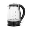Teesa cordless electric kettle, glass, black, 2200W, 1.7L
