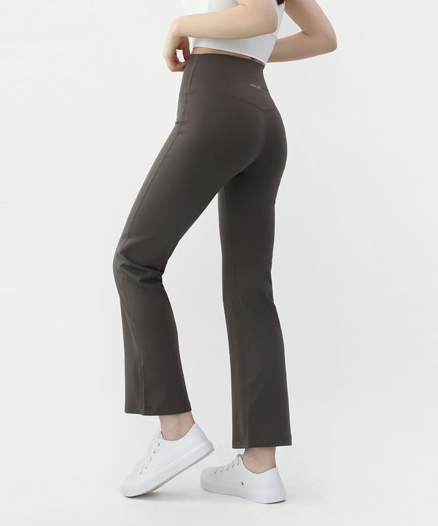 NOKJOK [2 Pack] Jane Semi-Bootcut Pants (4 Colors) (C Type)