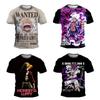 Fashion Kid Anime Jednodílné tričko Luffy Chlapecké oblečení Dětské Chlapecké tričko Dětské tričko Léto Tričko s krátkým rukávem Trička