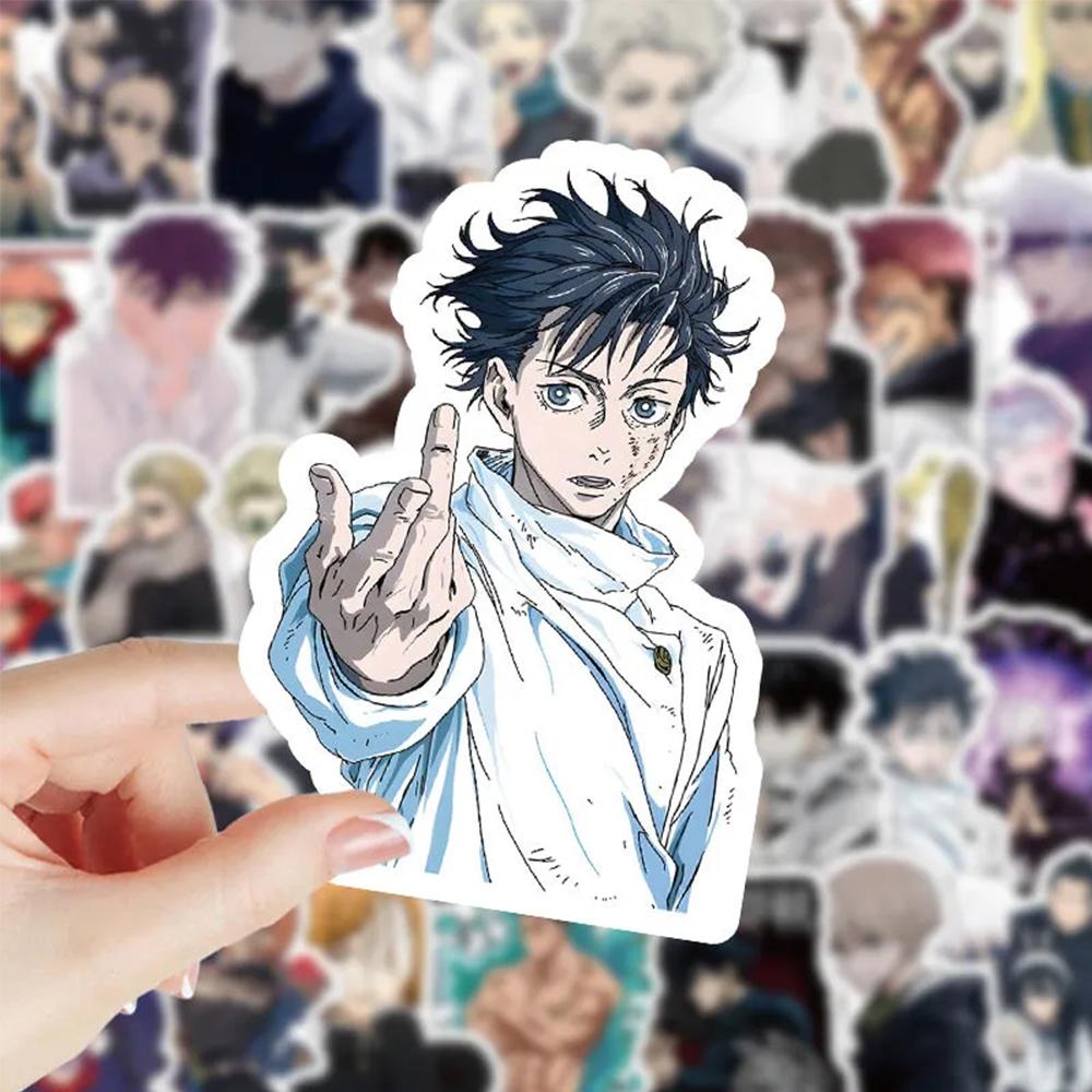 10/30/50/100pcs Japanese Anime Jujutsu Kaisen Graffiti Stickers Cool Gojo Satoru Manga Decals Cool Cartoon Sticker Toys