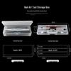 Frosted Multi-Functional Double Layer Storage Box for Nail and Tattoo Pens