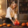 12-Pack Halloween Flameless LED Candles for Decorations