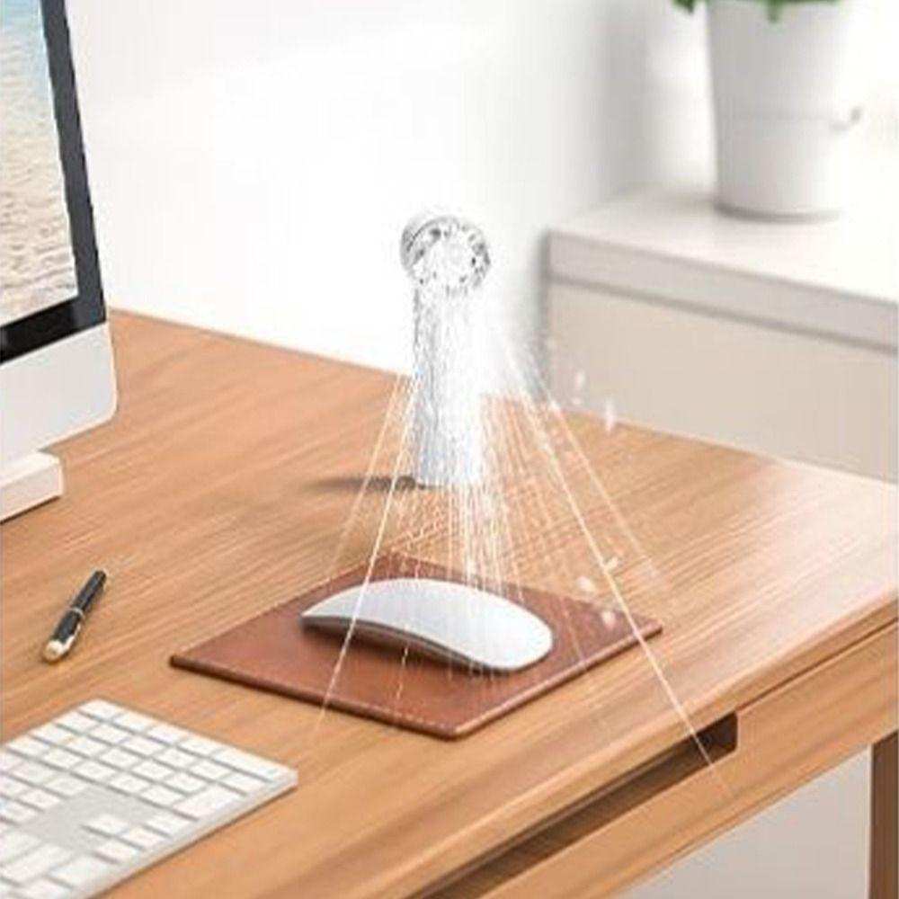 Waterproof Mini Fan Quiet Operation Turbo Fan Electric Fan USB Rechargeable Fan  Makeup Setting