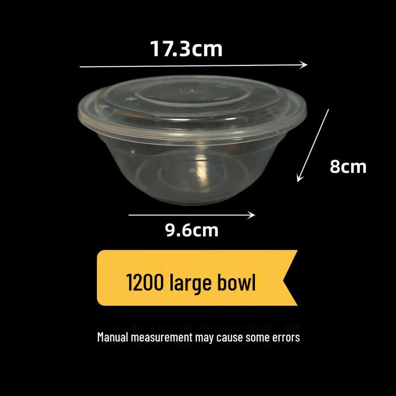 Chuanghui Disposable PP Plastic Takeout Containers with Lids