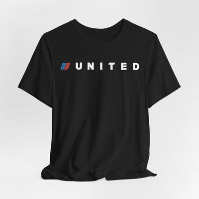 Men's and Women's T-shirts United Airlines Logo