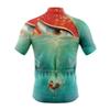 Men Women Cycling Jersey Short Sleeve Quick Dry Breathable Bike Shirt Road Sport