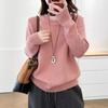 Plus Size Women Long Sleeve Sequin Crew Neck Pullover Winter Bottoming Sweater