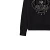 (WMNS) KENZO Tiger Head Embroidered Alphabet Hoodie Black Women's FA62SW8714XJ-99