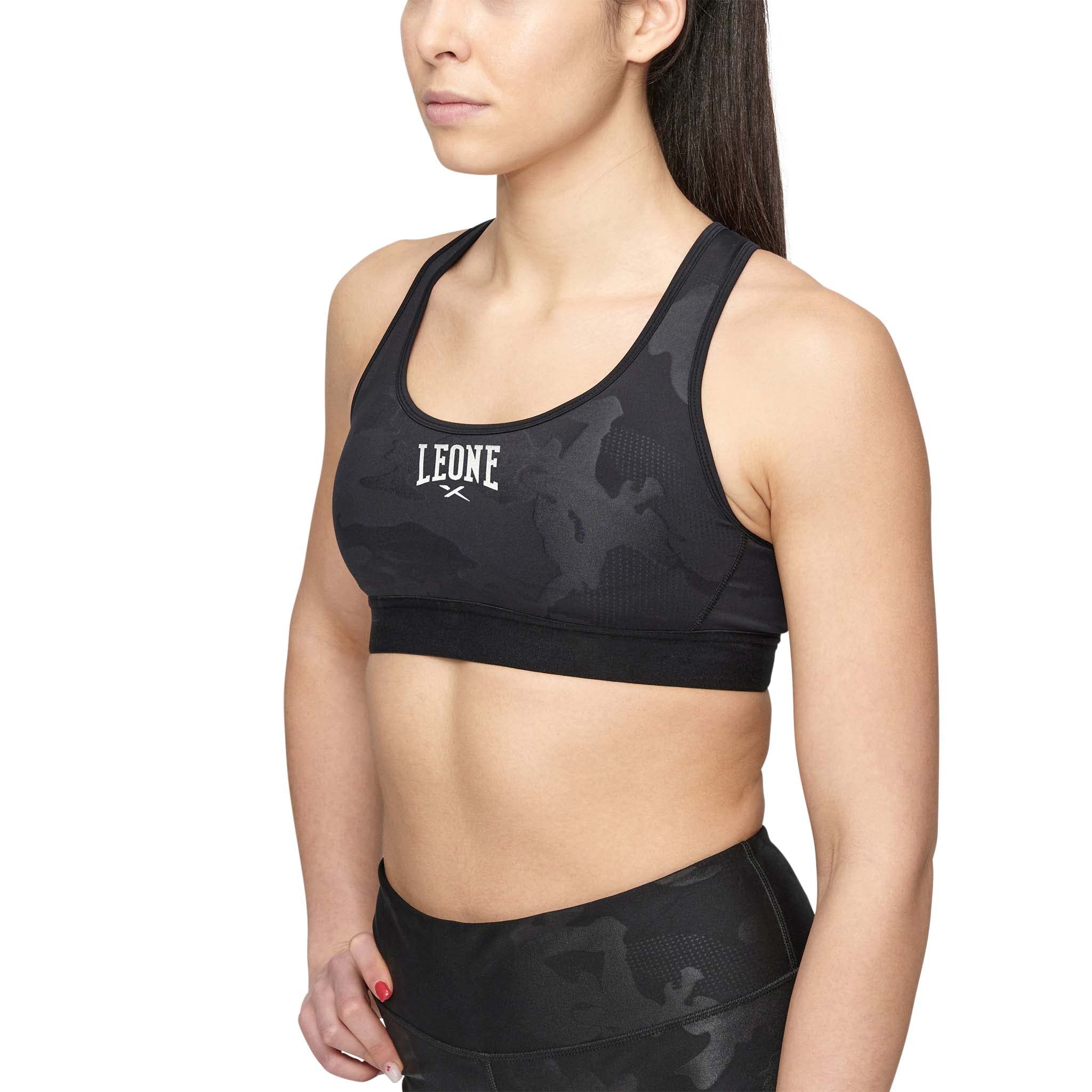 

Топ-бра спортивный CAMOBLACK SPORTS BRA для женщин [Leone1947] чёрный