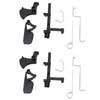 2 Set Throttle Trigger Choke Rod Switch Shaft Trigger Spring Kit Fit for MS170 MS180 017 018 Chainsaw