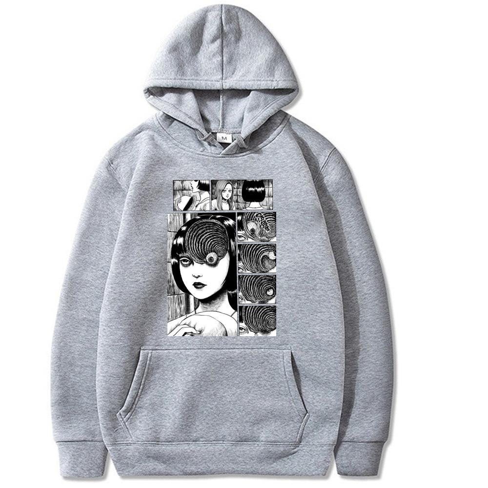 Japanese Comics Maruo Suehiro Hoodie Junji Ito Men's Hoodie Sweatshirt Men Women Fashion Design Pullover Fleece Hoodies