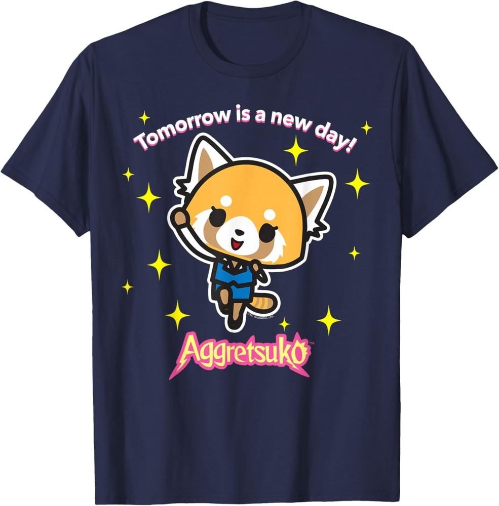 Aggretsuko  Tomorrow is a New Day  Tee Shirt T-Shirt 2XL