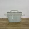 Silicone Ice Cube Tray with Lid: 4-Grid Frozen Soup & Food Storage Box