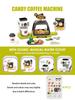 Kids 3in1 Coffee Machine Toy Set 41pcs Pretend Play With Light Sound Manual Water Outlet Role Playing Gift For Boys Girls