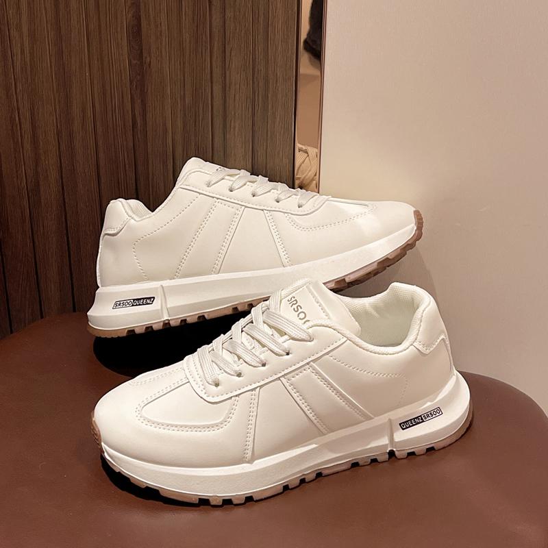 

2025 Новые женские теннисные туфли Женские модные кроссовки на платформе Женские дышащие повседневные спортивные туфли на шнуровке Женские кроссовки для бега 41 бежевый