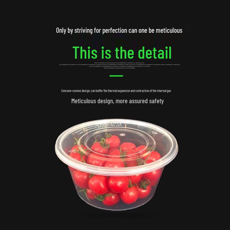 Disposable Food Containers with Lids