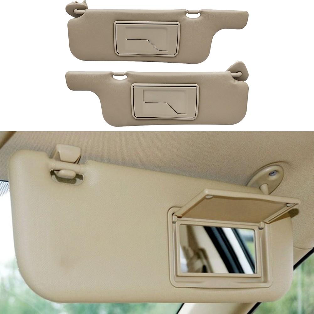 Car Sun Visor Makeup Mirror Sun Shield Easy Installation