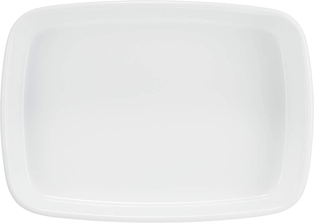 Fuji Enamel Shallow Storage Large with Freezer Conte White Container, Size, 1.6L, Canister, Lid, IH, Oven, Compatible, KE-L LW,