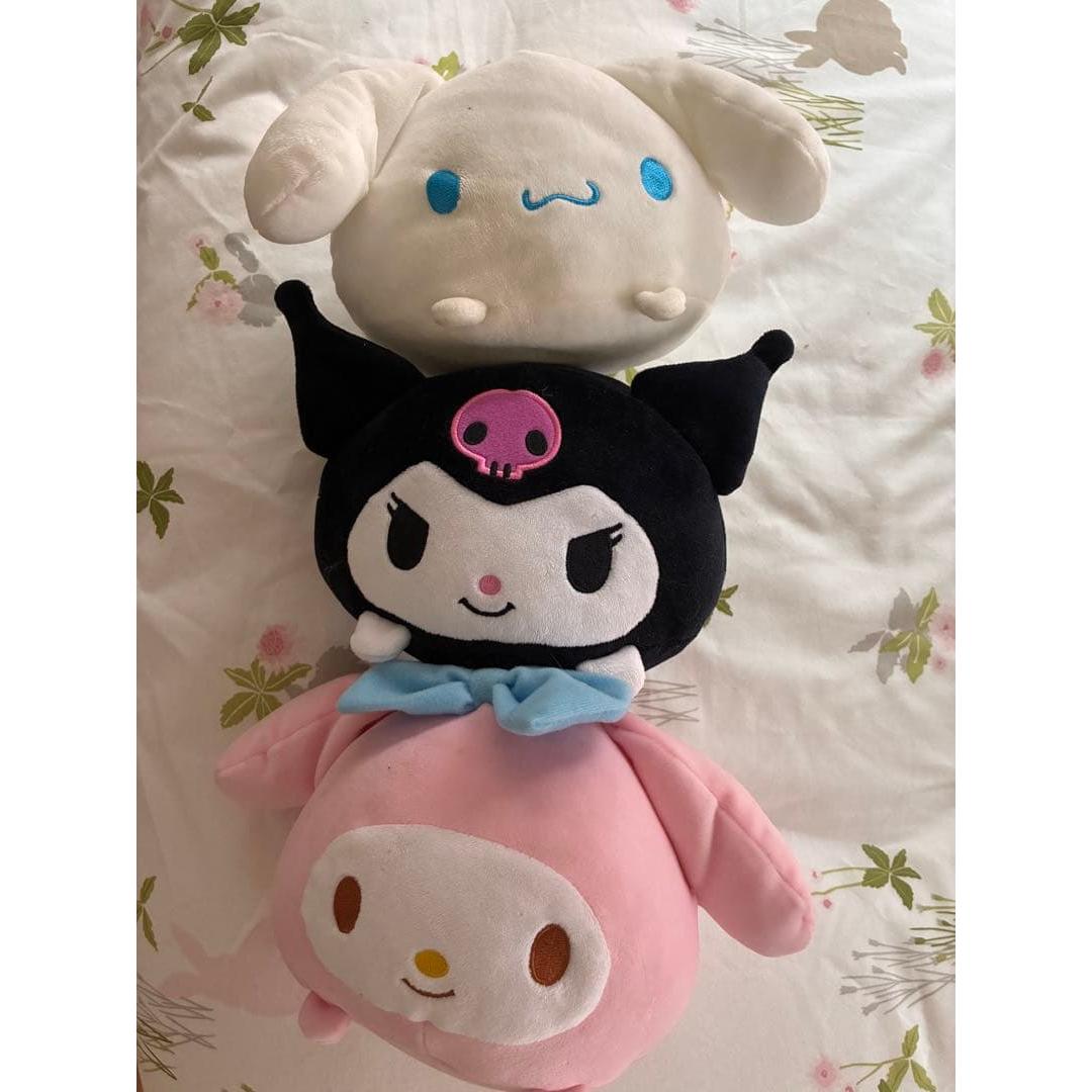 Sanrio stuffed toy 3-piece set Cinnamoroll Kuromi My Melody