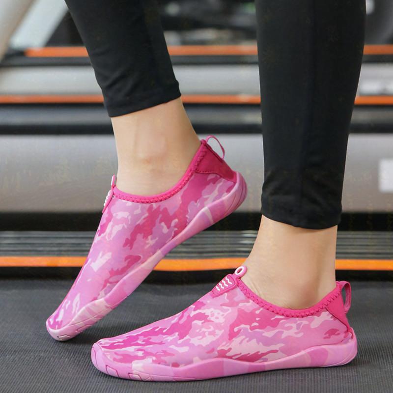 Indoor Fitness Shoes Treadmill Strength Training Shoes Soft Mute Jumping Rope Jumping Yoga Shoes