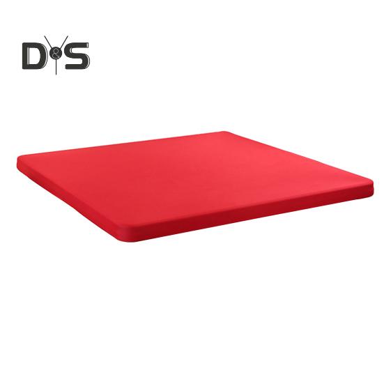 Obrus na stół w kwadratowym rozmiarze 33,8 x 33,8 cala, elastyczny, elastyczny obrus koktajlowy