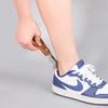 Japan and South Korea Metal Leather Shoehorn Portable Unisex Shoe Lifter Hanging Deduction Shoehorn for Keychain