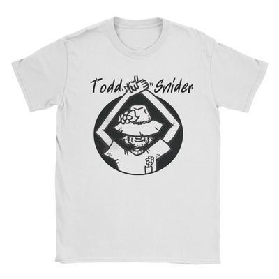 Men Todd Snider T Shirt 100% Cotton Tops Funny Short Sleeve Crew Neck Tees Big Size T-Shirts