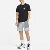 Nike Kevin Durant High-Waisted Straight-Leg Shorts Men Bottoms Grey DX0204-063