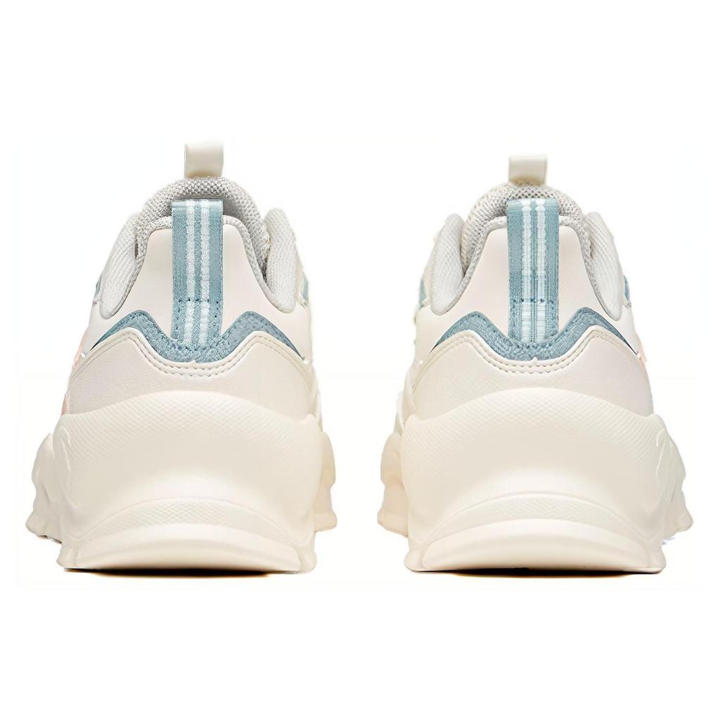 Anta Variety Training Collection Cushioning Slip Resistant Low top Training Shoes Women's White Blue Pink 922027022-5