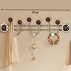 Modern Suction Cup Coat Racks Design Luxury Stainless Steel Coat Racks Nordic Removable Keys Storage Rack Room Ornament