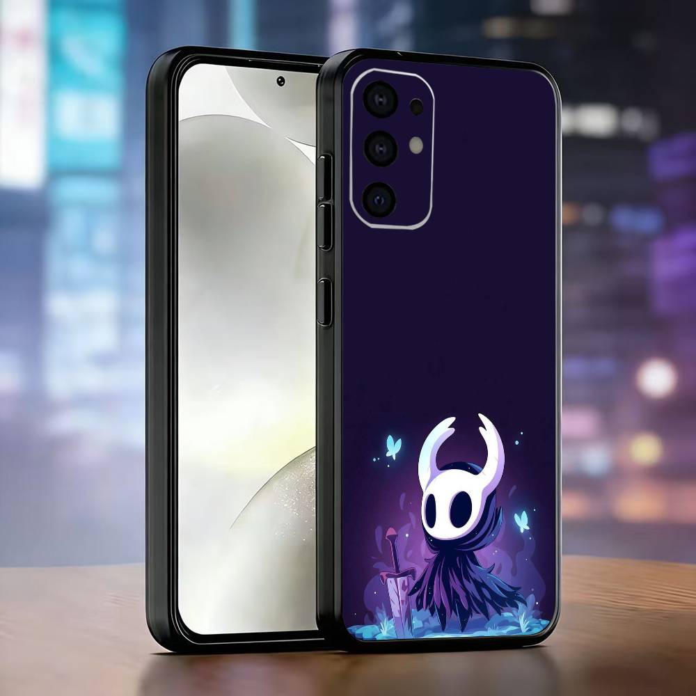 

H-Hollow K-Knight Silksong Phone Case For Samsung S25,S24,S21,S22,S23,S30,Ultra,S20,Plus,Fe,Lite,Note,10,Black Cover Samsung S205G