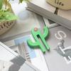 Cactus Bathroom Storage Helper, Creative Glass Door Hook, Suitable for 6mm Glass, Easy To Install Without Drilling
