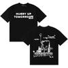 The Weeknd Beeil dich Morgen Merch T-Shirts 2025 Druck T-Shirts Unisexs Beliebte Kleidung Mode Übergroße Lockere T-Shirts Unisex