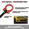Xotic Tech Sport Truck Racing Style CNC Aluminum Threaded Tow Hook Front Bumper Chevrolet