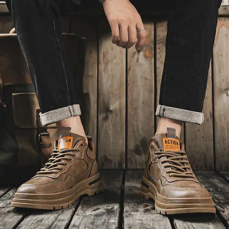 Plataform Summer Retro Shoes Men Vulcanize Skates For Sneakers Men's White Boots Sports Cheap Tines Authentic Everything