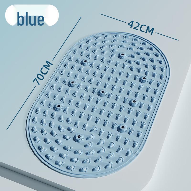 Liquid Silicone Acupressure Foot Massage Mat with 11 Magnets